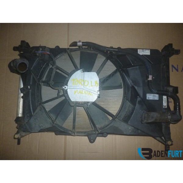 Kit Radiador Fiat Toro 1.8 16v 2018 Manual