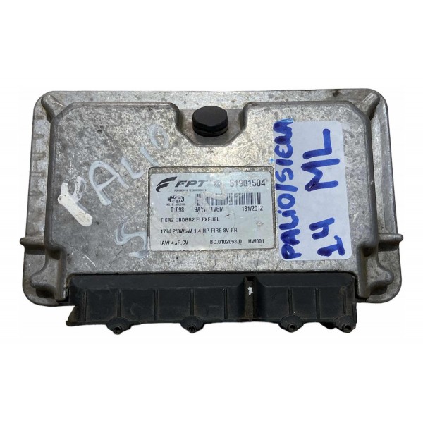 Módulo Injeção Palio Siena 1.4 8v Flex 51901504