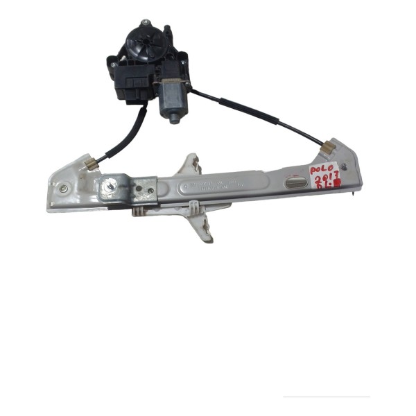 Máquina De Vidro Traseira Direita Vw Polo 2018